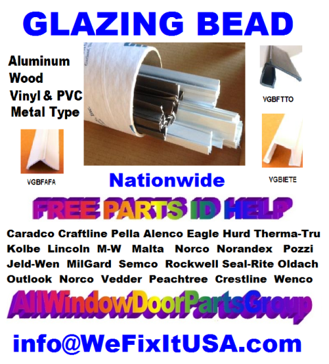 Window Glazing Bead Parts ID Guide [PDF] Catalog Free Download - Kansas ...