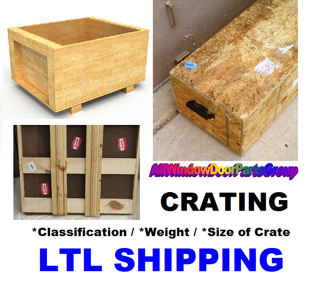 Crating Charge Double Hung Window Sashes For Up to TWO (2) UNITS