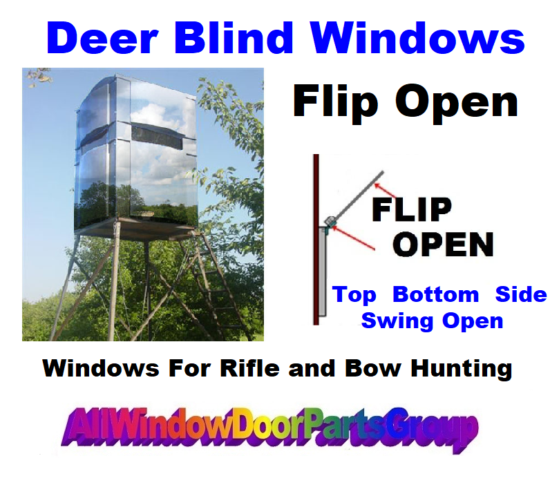 Best Built Deer Hunting Blind and Stand Windows | FLIP OPEN | BiltBest ...