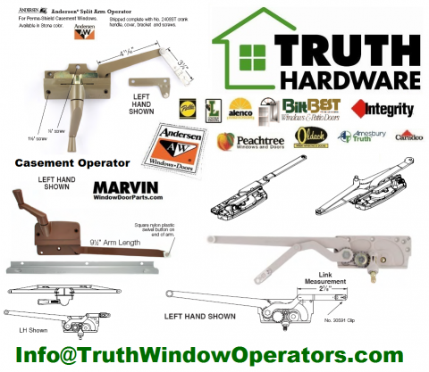 Helping with window and door replacement parts direct to the islands - All Truth Window & Door Stainless Hardware Products.